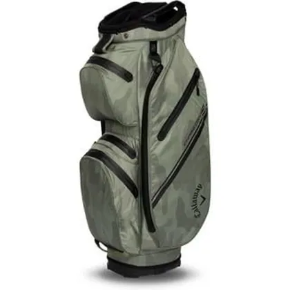 Callaway Chase 14 Dry Waterproof Golf Cart Bag - Green Camo