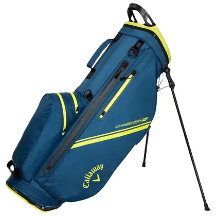 Callaway Chase Dry Golf Stand Bag Navy/Flourescent Yellow