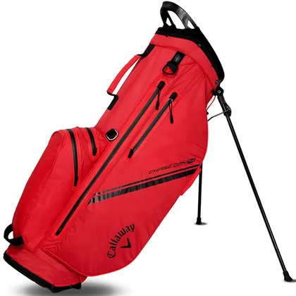 CALLAWAY CHASE DRY GOLF STAND BAG - RED / BLACK +FREE GIFT