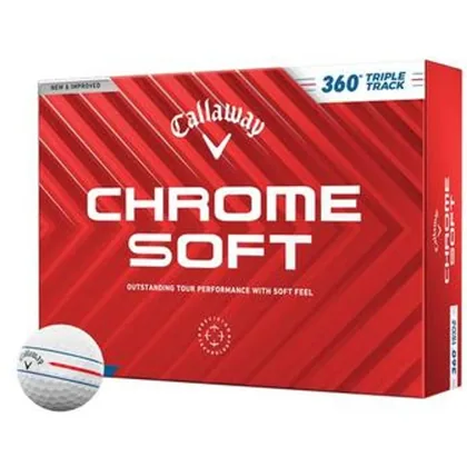 Callaway Chrome Soft 360 Triple Track Golf Balls