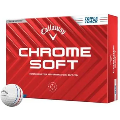 Callaway Chrome Soft Triple Track Golf Balls