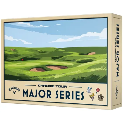CALLAWAY CHROME TOUR GOLF BALLS - MAJOR SERIES - LTD EDITION