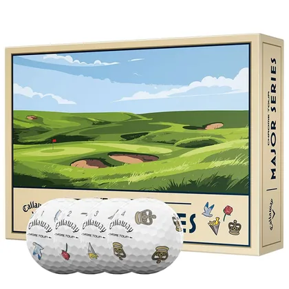 Callaway Chrome Tour July Major Golf Balls White