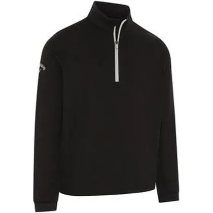 Callaway Eco Hex Textured Golf Fleece - Black