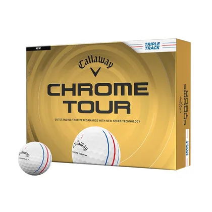 Chrome Tour Triple Track Golf Balls (Dozen)