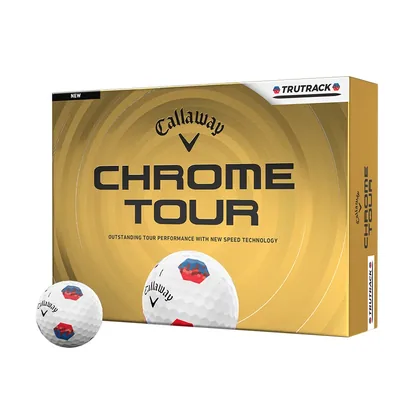 Chrome Tour TruTrack Golf Balls (Dozen)