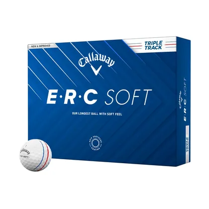 E•R•C Soft Triple Track Golf Balls