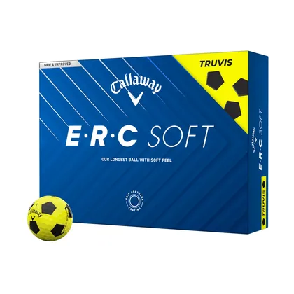 E•R•C Soft Truvis Yellow Golf Balls