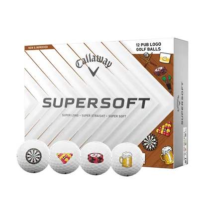Limited Edition Supersoft Pub Golf Balls (Dozen)