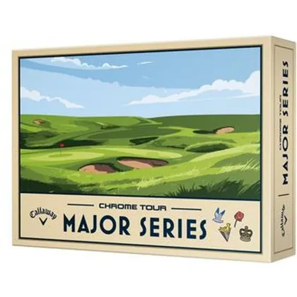 Callaway Limited Edition Chrome Tour Major Series Golf Balls - July Major