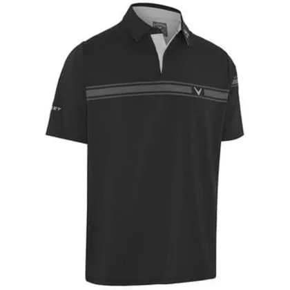 Callaway Odyssey Bloc Golf Polo Shirt - Caviar