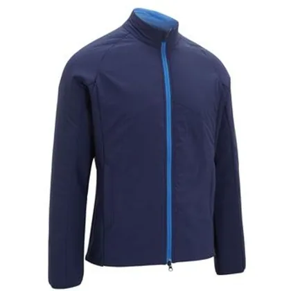 Callaway Primaloft Mixed Media Full Zip Jacket - Peacoat