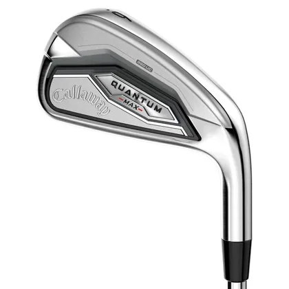 Callaway Quantum Max Golf Irons Steel Shafts Left Handed