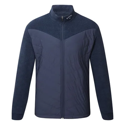 Callaway Quilted Tour Thermal Golf Wind Jacket Peacoat CGKFE0G1-484