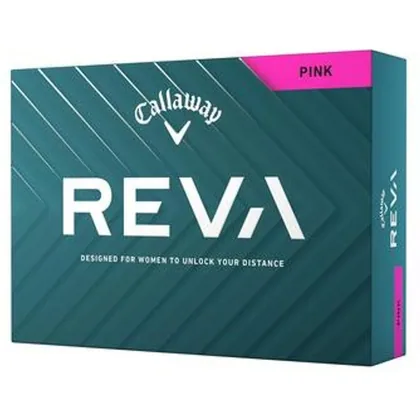 Callaway REVA Ladies Golf Balls - Pink