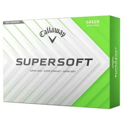 Callaway Supersoft Golf Balls - Green