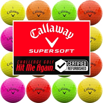 CALLAWAY SUPERSOFT HIT ME AGAIN™ GOLF BALLS / DOZEN