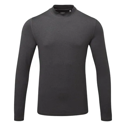 Callaway Swing Tech Crew Neck Golf Base Layer Ebony Heather CGKSD0M8-026