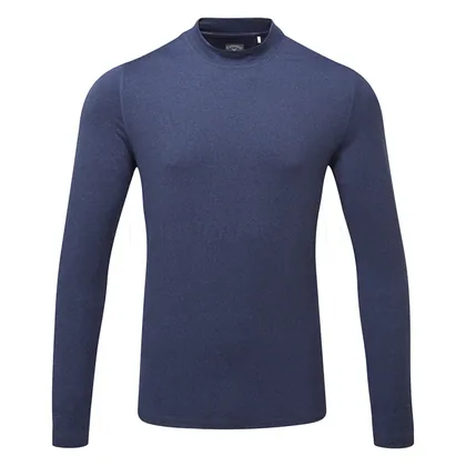 Callaway Swing Tech Crew Neck Golf Base Layer True Navy Heather CGKSD0M8-413