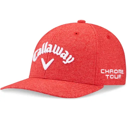 CALLAWAY TOUR AUTHENTIC ELYTE GOLF CAP - HEATHER RED
