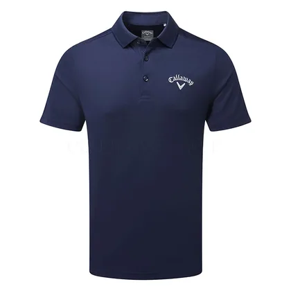 Callaway Tournament Golf Polo Shirt Peacoat CGKFB0W3-410