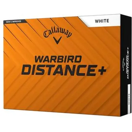 Callaway Warbird Distance+ Golf Balls - White