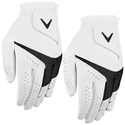 CALLAWAY WEATHER SPANN GOLF GLOVE / 2 PACK