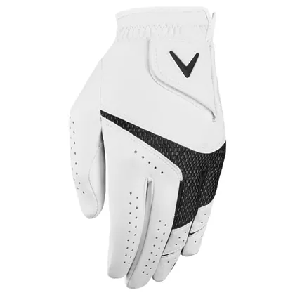 Callaway Weather Spann Golf Glove White (Left Handed Golfer)