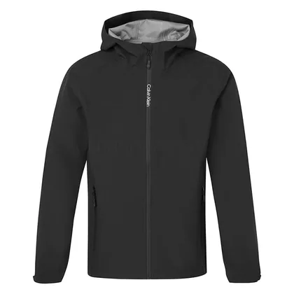 Calvin Klein Elements Hooded Waterproof Golf Jacket Black C10472