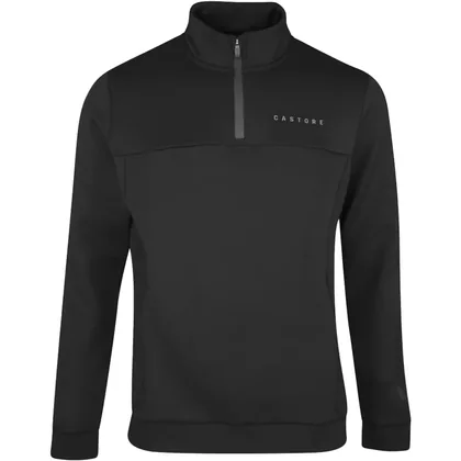 CASTORE 2026 SCUBA 1/4 ZIP GOLF MIDLAYER - BLACK