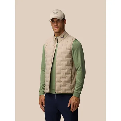 Golf Pinnacle Gilet - Mushroom