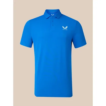 Men's Golf Essential Short Sleeve Polo Shirt - Blue