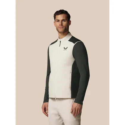 Men’s Golf Lvs Hybrid Gilet - Cream