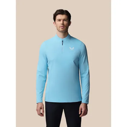 Men’s Golf Lvs Quarter Zip Long Sleeve Top - Blue
