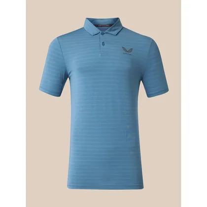 Men's Golf Short Sleeve Polo Shirt - Blue