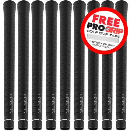 CHAMP C2 BLACKOUT GOLF GRIP - STANDARD