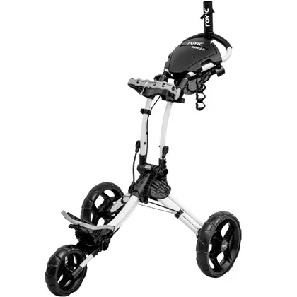 CLICGEAR ROVIC RV1C 2.0 GOLF PUSH TROLLEY - WHITE