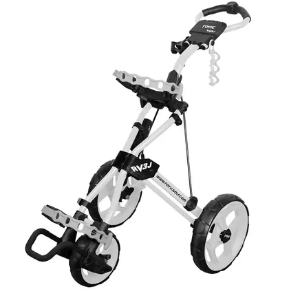 CLICGEAR ROVIC RV3J JUNIOR GOLF TROLLEY - WHITE