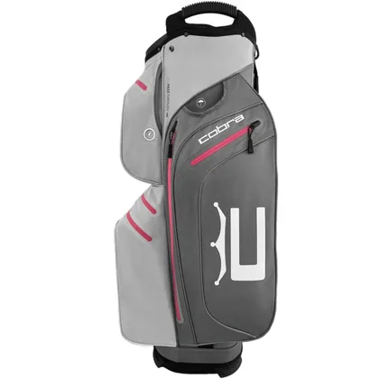 COBRA 2026 ACE WATERPROOF GOLF CART BAG - HIGHRISE / QUIET SHADE +FREE GIFT