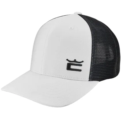COBRA 2026 CROWN TRUCKER CAP - WHITE