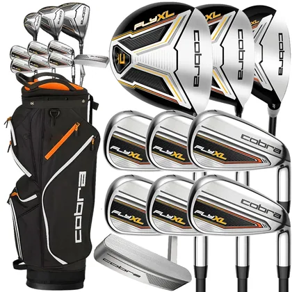 COBRA 2026 FLY XL2 COMPLETE GOLF SET +CART BAG / STEEL / RIGHT HAND