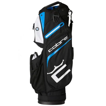 COBRA 2026 SIGNATURE GOLF CART BAG - BLACK / BLUE