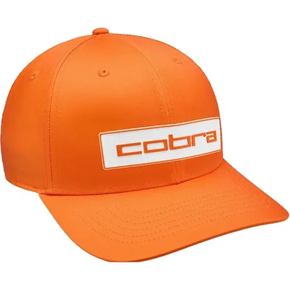 COBRA 2026 TOUR TECH SNAPBACK CAP - ORANGE