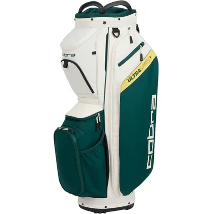 COBRA 2026 ULTRALIGHT 2 GOLF CART BAG - SUGARED ALMOND / DARK MRYTLE +FREE GIFT
