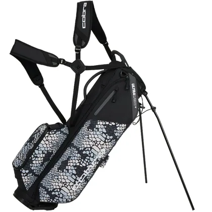 COBRA 2026 ULTRALIGHT 2 PRO GOLF STAND BAG - BLACK / SNAKE CAMO +FREE GIFT