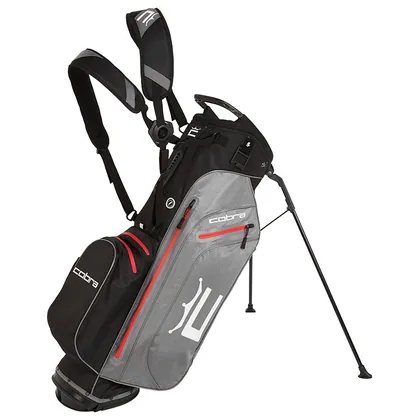 Cobra Ace Waterproof Golf Stand Bag Quiet Shade/White/Black/Red 953025-01