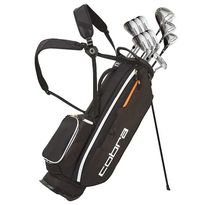 Cobra FLY XL 2 11-Piece Golf Package Set Steel Stand Bag Left Handed 916600-02