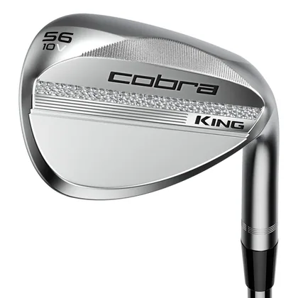 Cobra KING Satin Chrome Golf Wedge Left Handed