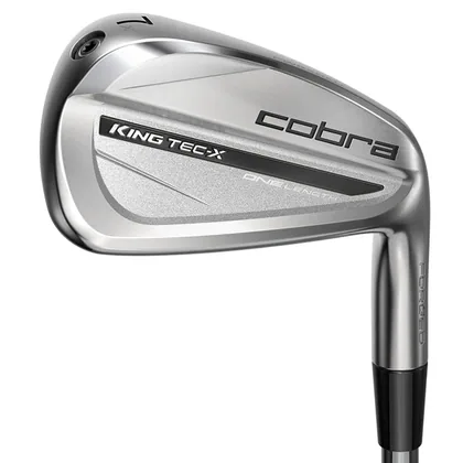 Cobra KING TEC X Golf Irons Steel Shafts Left Handed (Custom Fit)