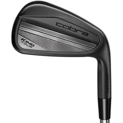 Cobra King Tour Black Golf Irons - Steel